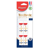 Maped 115912 gomma per cancellare Plastica 4 pz