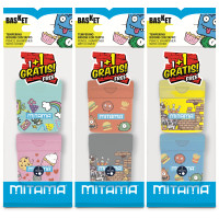 Mitama Temperino Bidone Plastica Colorata Temperamatite manuale Multicolore
