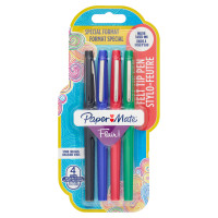Paper Mate Flair Felt Tip Pen 0.7 mm Medium Point 4 pz