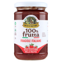 Orto d'Autore 100% frutta Fragole Italiane 320 g