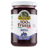 Orto d'Autore 100% frutta Mirtilli 320 g