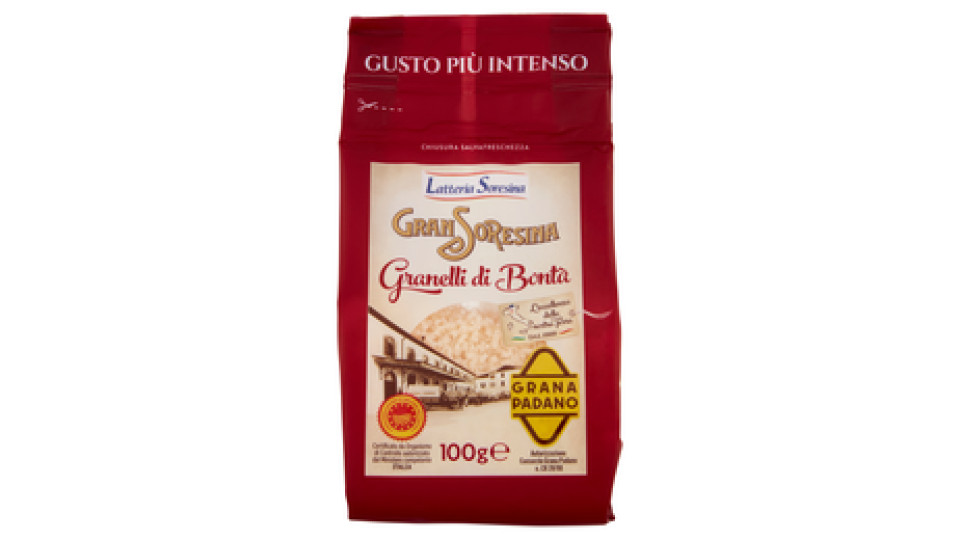 Gran Soresina Granelli di Bontà Grana Padano DOP 100 g