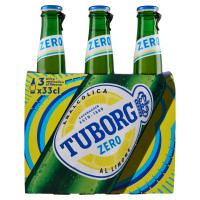 Tuborg Zero Analcolica al Limone 3 x 33 cl