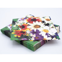 20 tovaglioli 33x33 3 veli Bouquet