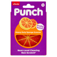 Vileda Punch Arancia spugna abrasiva profumata e flessibile 1 pz