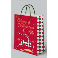 Serenity Shopper Geo Natale Rombi L mis 26x32x10