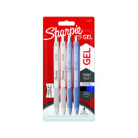 Sharpie 2162647 penna gel Penna in gel retrattile Nero, Blu, Cotton pearl 4 pz