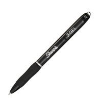 Sharpie S-Gel Penna in gel retrattile Nero 3 pz