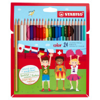 STABILO color matite colorate - astuccio da 24 pz.