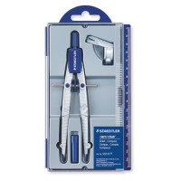 Staedtler 550 01 compasso Blu, Argento 1 pz