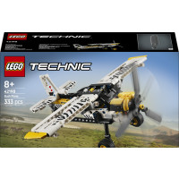 LEGO Technic 42198 Aereo Bush, Aeroplano Giocattolo da Costruire, Giochi per Bambini 8+, Modellino di Veicolo con Funzioni