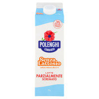 Polenghi Lombardo Senza Lattosio Latte Parzialmente Scremato 1 L