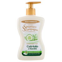 Spuma di Sciampagna Sapone Mani e Viso Cetriolo e Bambù 430 ml