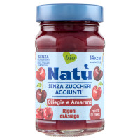 Rigoni di Asiago Natù Senza Zuccheri Aggiunti° Ciliegie e Amarene bio 240 g