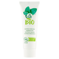 Carrefour Bio Soft Dentifricio Freschezza con Acqua di Menta 75 ml