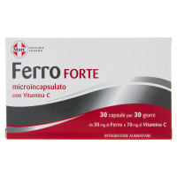 Matt Divisione Pharma Ferro Forte microincapsulato con Vitamina C 30 capsule 17,1 g