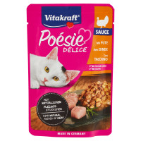 Vitakraft Poésie Délice Sauce con Tacchino 85 g