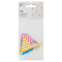 Smart Party Stecchini Cocktail Bandierine 12 pz