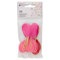 Smart Party Stecchini Cocktail Cuore 15 pz