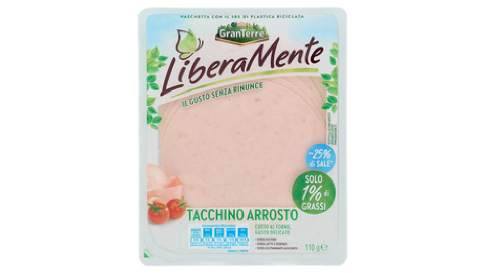 GranTerre LiberaMente Tacchino Arrosto 110 g