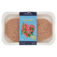 Fiorital Burger di ombrina con proteine vegetali 180 g