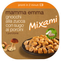 mamma emma Mixami gnocchi alla zucca con sugo ai porcini 280 g