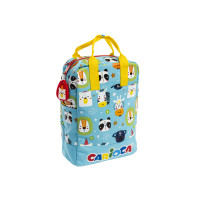 Carioca Zainetto doppio manico animal blu