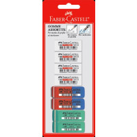 Faber-Castell 8 Gomme assortite