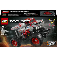 LEGO Technic 42200 Pull-Back ThunderROARus, Monster Truck Giocattolo da Costruire, Giochi Bambini 7+, Regalo Fan Monster Jam
