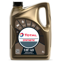 Total Lubrificante auto sintetico 5W40 lt 4 Multifuel