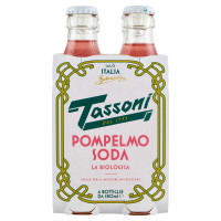 Tassoni Pompelmo Soda la Biologica 4 x 180 ml
