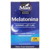 Matt Benessere Melatonina 120 compresse 10,2 g