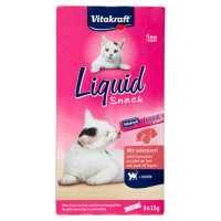 Vitakraft Liquid Snack con patè di fegato 6 x 15 g
