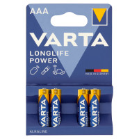 Varta Longlife Power AAA LR03 1.5V Alkaline 4 pz
