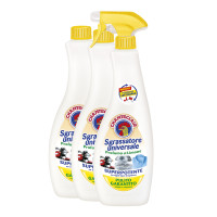 Chanteclair Sgrassatore Universale Profumo di Limone 1 Spray + 2 Ricariche da 700 ml