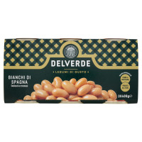 Delverde Legumi di Gusto Bianchi di Spagna 3 x 400 g