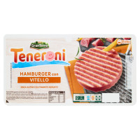 Teneroni Hamburger con Vitello 2 x 75 g