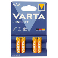 Varta Longlife AAA LR03 1.5V Alkaline 4 pz