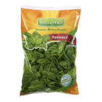 Spinaci puliti e lavati 400 g