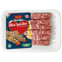 Mini spiedini di suino