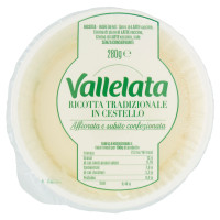 Vallelata Ricotta Tradizionale in Cestello 280 g
