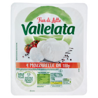 Vallelata Fior di Latte 4 Mozzarelle 4 x 180 g