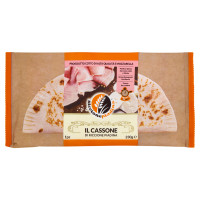 Riccionepiadina il Cassone di Riccione Piadina Prosciutto Cotto di Alta Qualità e Mozzarella 230 g