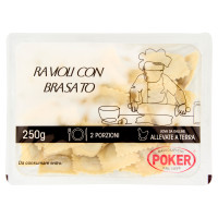 Poker Ravioli con Brasato 250 g