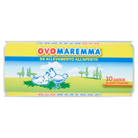 Ovomaremma 10 uova grandi fresche da Allevamento all'Aperto