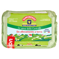 Tapporosso 6 Uova Fresche da allevamento a terra