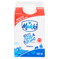 Mukki 100% Latte toscano intero 500 ml