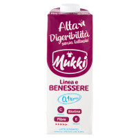 Mukki Alta Digeribilità senza lattosio* Linea e Benessere 0,1% grassi 1 litro