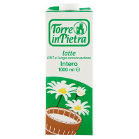 Torre in Pietra latte UHT a lunga conservazione Intero 1000 ml