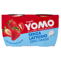 Yomo Senza Lattosio Zero Grassi Fragola 2 x 125 g